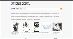 Desktop Screenshot of clipartangel.com